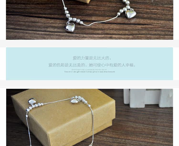 Bracelet de cheville Femme en Argenterie - Ref 3101939 Image 10