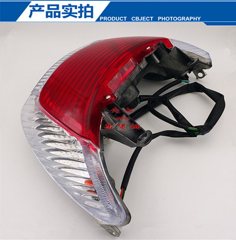 Xe tay ga nhẹ GY6 Haomai xe phụ nữ Princess Zhongsha phía sau bật tín hiệu phía sau lắp ráp đèn hậu đèn xe wave rsx
