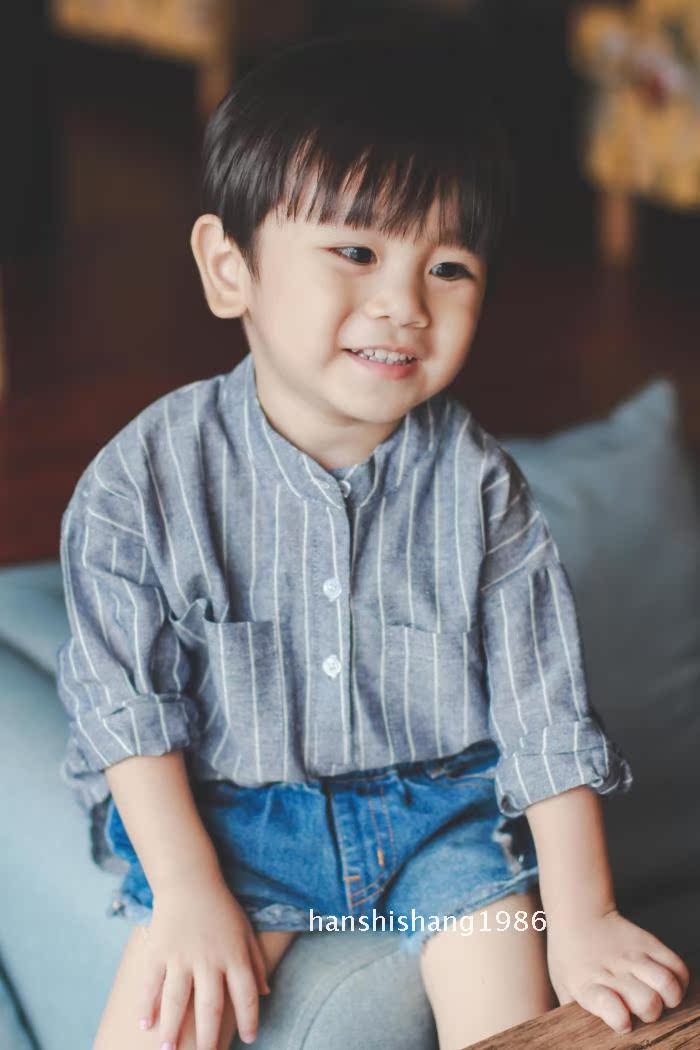 Chemise enfant à manche longue - Ref 2083028 Image 16