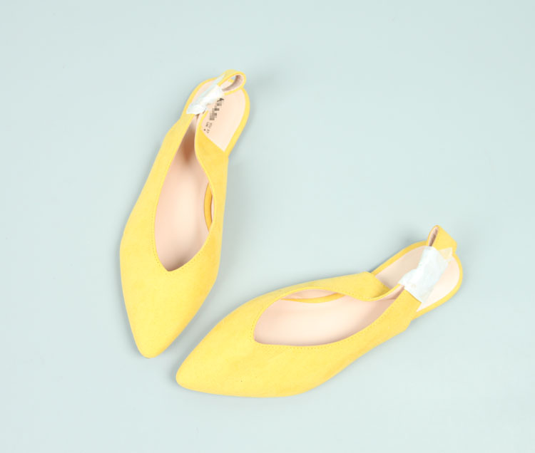 Chỉ trở lại từ trống khóa vành đai vải nhà văn phòng dép xăng đan sandal nữ hàn quốc