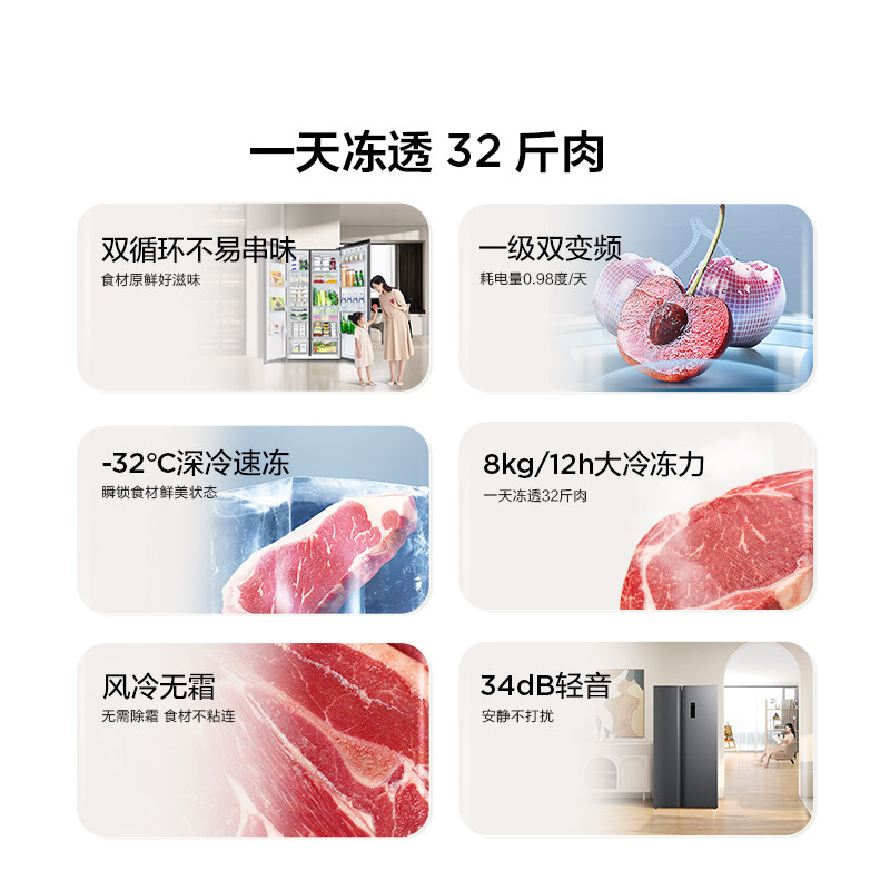 TCL-R650T3-S冰箱图片