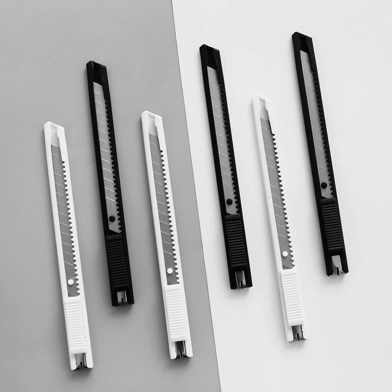Utility Knife Plus Blade Small Metal Hand Knife Wallpaper Paper Cutting Knife Utility Knife Small Wallpaper Knife Film Knife