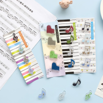 Music piano notes for students using materials test papers for office materials invoice clip photo long tail clip