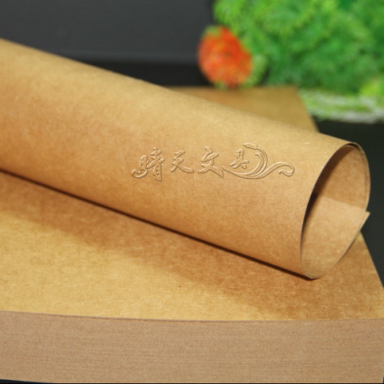 300g A4 giấy kraft DIY hướng dẫn sử dụng bìa giấy bìa bò bìa cứng trang bên trong phong bì giấy kraft thẻ chứng từ giấy - Giấy văn phòng các loại giấy in văn phòng