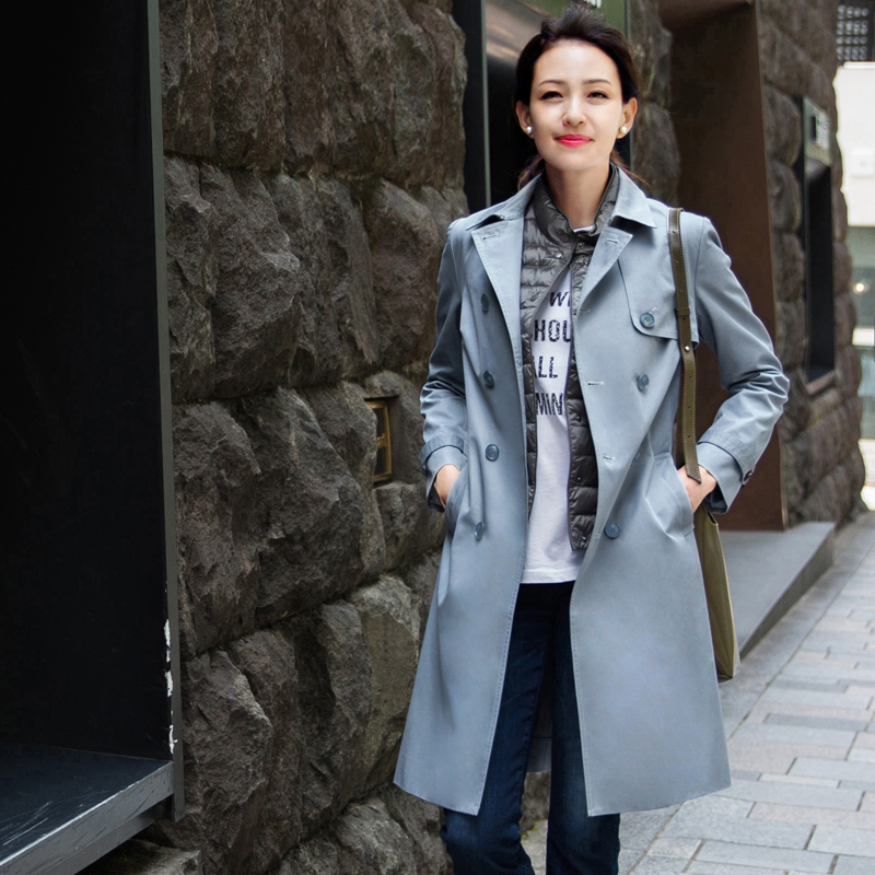 Trench pour femme      en Coton - Ref 3227448 Image 3