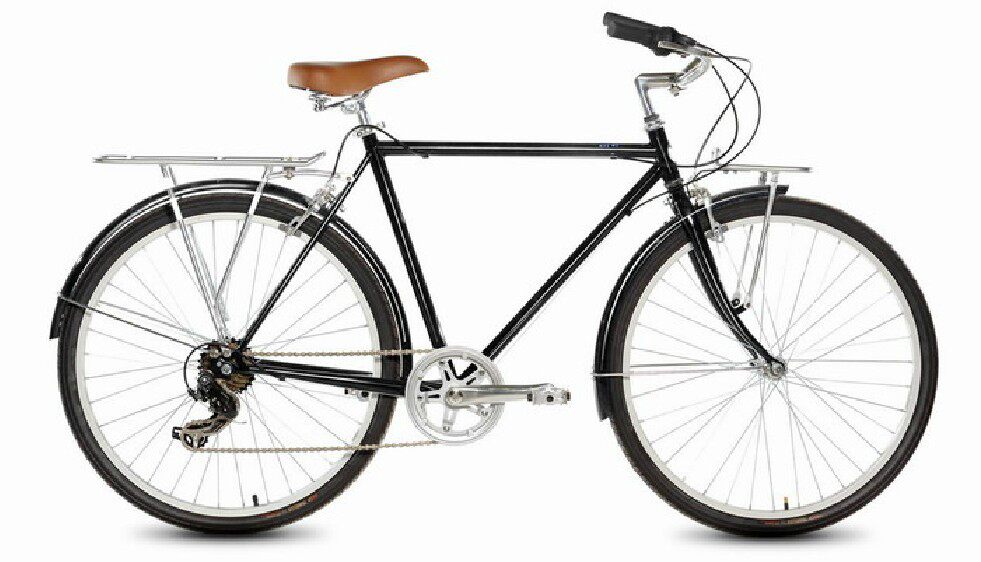 C Retro Bike Lovers car Single Speed Car Pyeongjiang section black