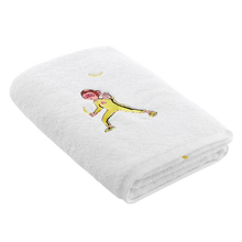 大朴A类浴巾素色高毛圈纯棉浴巾