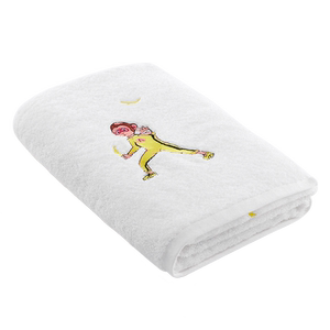 大朴A类浴巾素色高毛圈纯棉浴巾