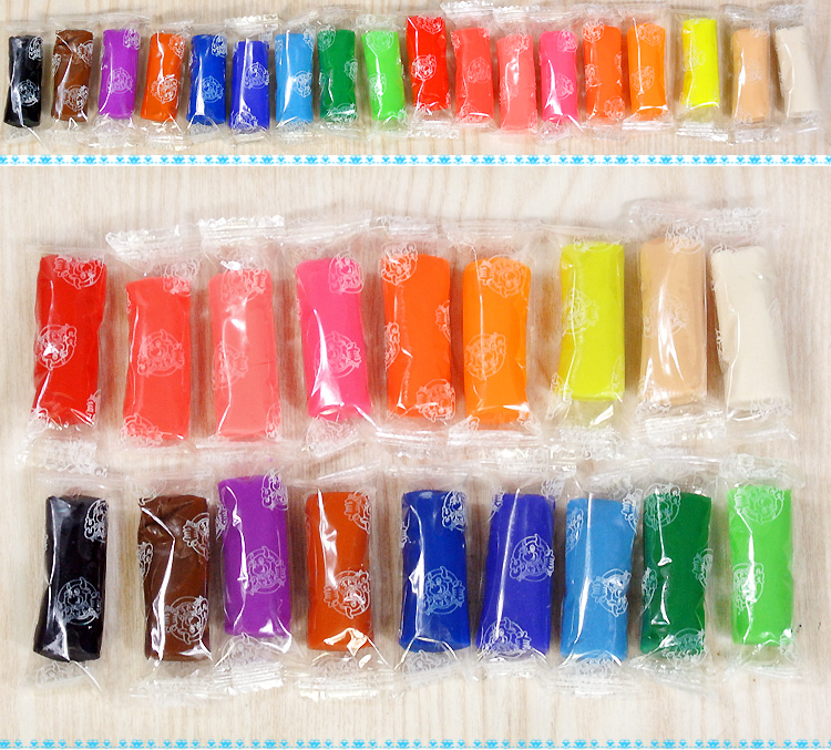 Như bùn da 988 đồng hồ lớn màu bùn 18 màu plasticine trẻ em màu đất sét xô lớn mẫu giáo bé - Đất sét màu / đất sét / polymer đất sét, mua đồ chơi