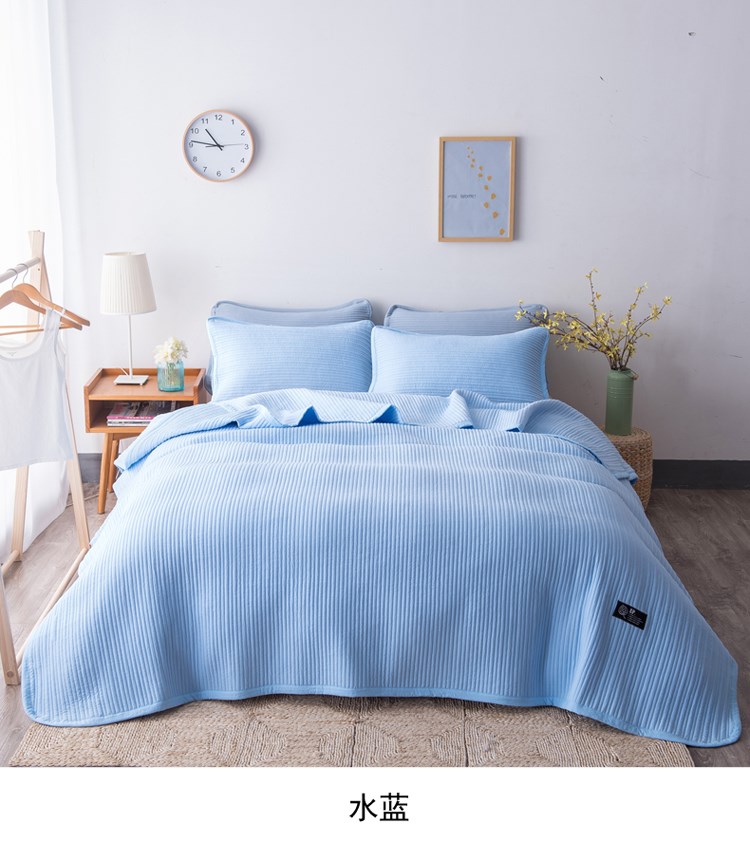 Châu âu và Hoa Kỳ cotton handmade hoa quilting là ba bộ của mở rộng giường bìa màu rắn mùa thu chần trải giường đa kích thước mỏng men