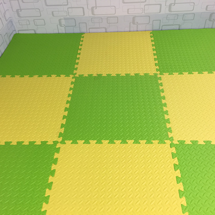 Eva bé bò trẻ em câu đố bọt xốp 60x60 thảm sàn lớn dày xốp trải sàn vân gỗ