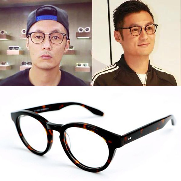 Original CLIMAX 2017ss BP Original Zhiming Film Amber Swatch Glasses Frame