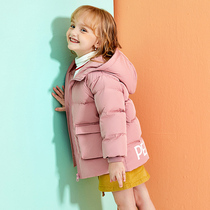 Pick-up girls down jackets childrens boys thickened medium and long infants and young childrens brand off-season specials 2-3 years old 3-4 years old