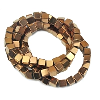 Медный куб, 6мм, 60 шт