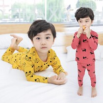 Boys pajamas spring and autumn children cartoon underwear set autumn clothes autumn trousers home clothing cotton childrens clothing autumn 2021 New