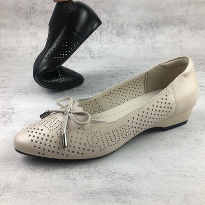 Тапочки в стиле Crocs, дышащие кожаные босоножки, комфортные модные туфли, из натуральной кожи, мягкая подошва, низкий каблук