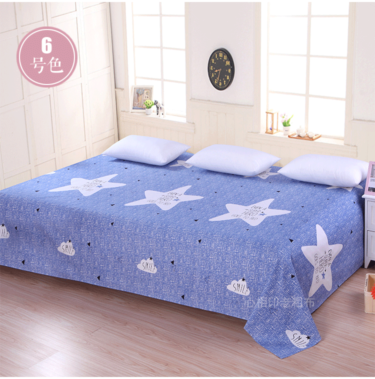Khăn bông thô Cũ Kang Tăng dày vải bông đơn in denim Tukang đơn tatami có thể được tùy chỉnh - Khăn trải giường bộ ga giường everon