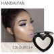 HANDAIYAN Sửa chữa và Khắc phục Ba chiều Phấn trang điểm Love Heart Highlighting Powder Eyeshadow Powder Dual-use Hand Baked Powder - Bột nén