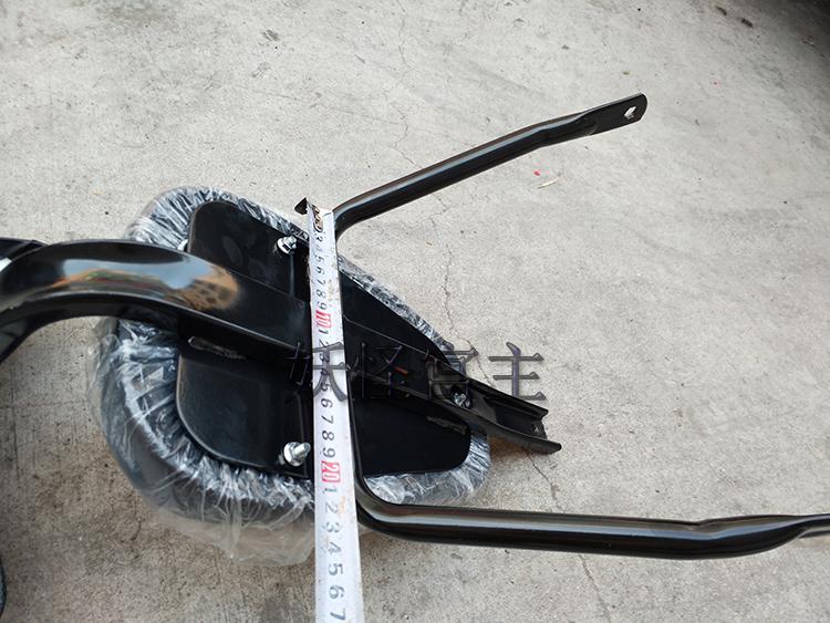 Harley phụ kiện xe điện chuyển đổi cộng với ghế sau có đệm lưng ghế pin pin ắc quy xe để gửi vít - Đệm xe máy giá yên xe wave