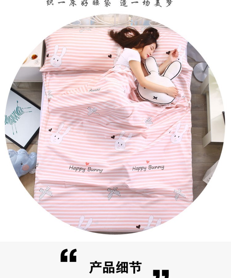 Kinh doanh du lịch túi ngủ trên gói bẩn siêu nhẹ vệ sinh đơn giản người lớn ra khỏi nội thất khách sạn cắm trại kén ngủ văn phòng