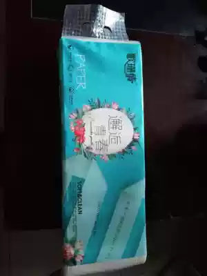 Xinjiang paper edge roll roll Toilet Paper 4-layer household roll paper sanitary paper towel Encounter Youth 20 mention 12 volumes