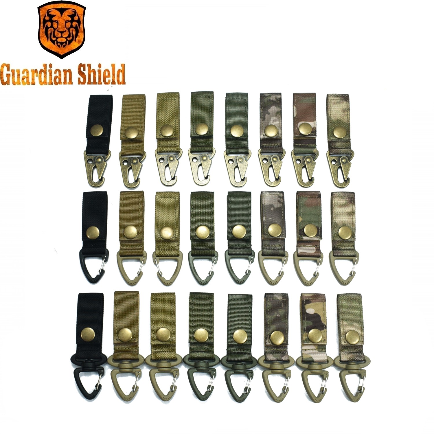 utx outdoor keychain Multi-function keychain backpack belt buckle molle edc gadget Fanny pack accessories