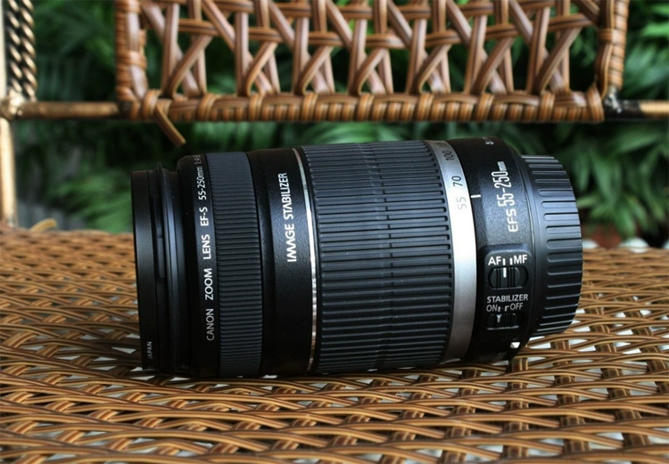 Canon / Canon EF-S 55-250mm IS STM Ống kính tele chống rung Canon gốc hoàn toàn mới