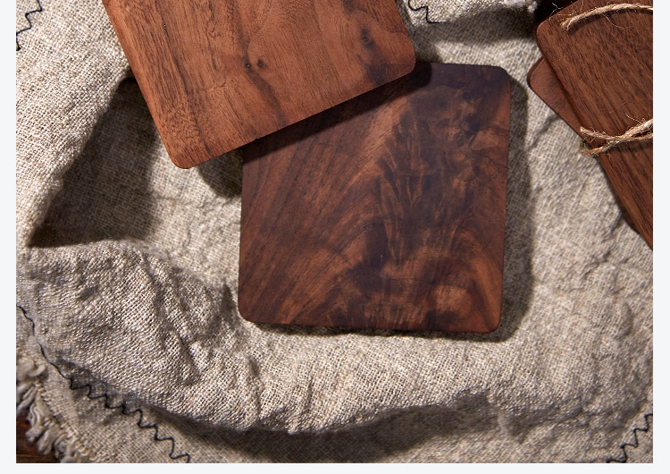 Walnut coaster thực phẩm đặc sản thực phẩm người sành ăn chụp ảnh chụp ảnh đạo cụ nền đồ trang sức - Trang trí nội thất