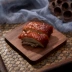 Walnut coaster thực phẩm đặc sản thực phẩm người sành ăn chụp ảnh chụp ảnh đạo cụ nền đồ trang sức - Trang trí nội thất Trang trí nội thất