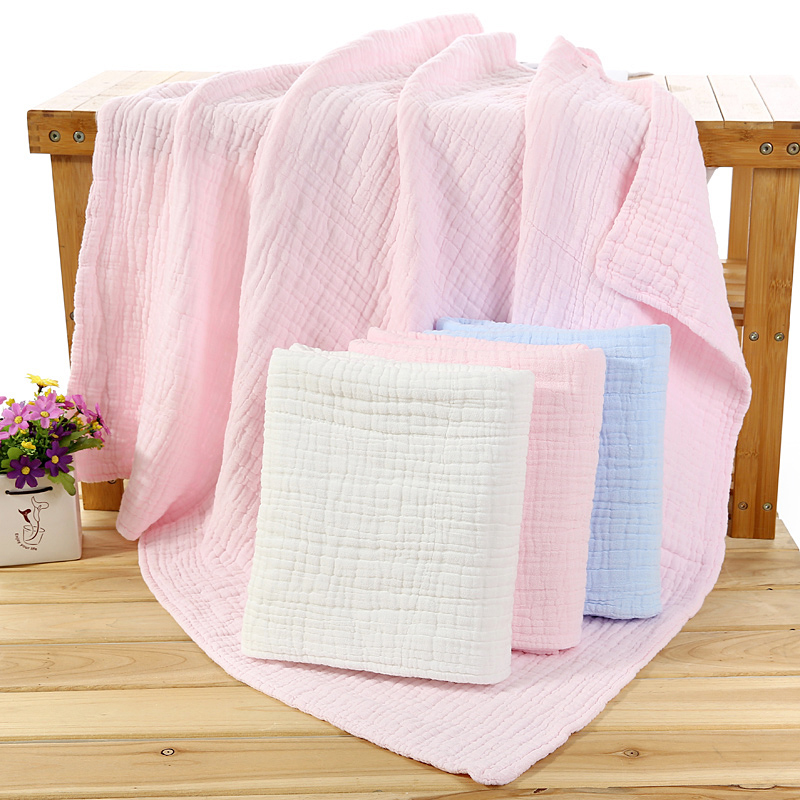 PURE COTTON CLOTH BABY BATH TOWELS NEWBORN BATH TOWELS BABY SOFT FULL COTTON CHILDREN HAIR TOWELS ARE COVERED WITH LID WATER AND THICKENED