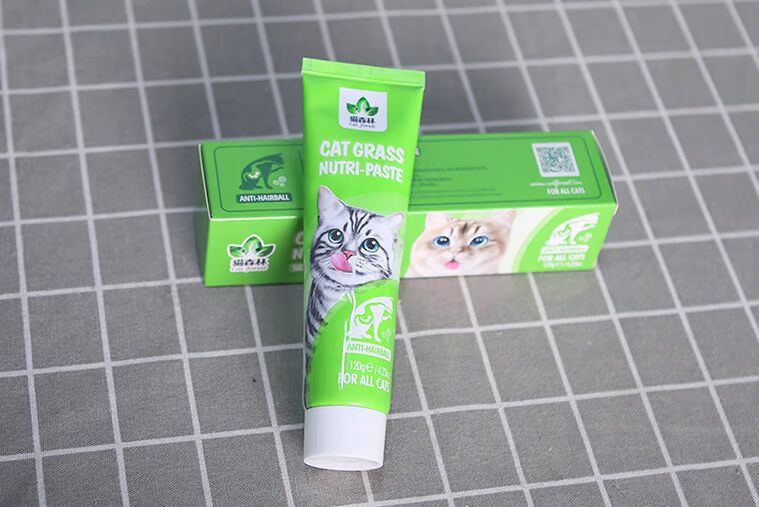 Cat Forest Cat với kem dưỡng tóc bóng cho mèo mang thai thành kem mèo nhỏ mèo nhổ lông bóng 120g vào kem bóng tóc - Cat / Dog Health bổ sung sữa cho mèo mẹ mới đẻ