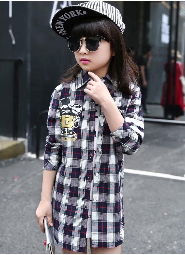 Chemise fille à manche longue - Ref 2086824 Image 16