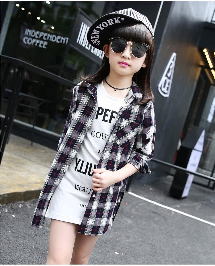 Chemise fille à manche longue - Ref 2086824 Image 17