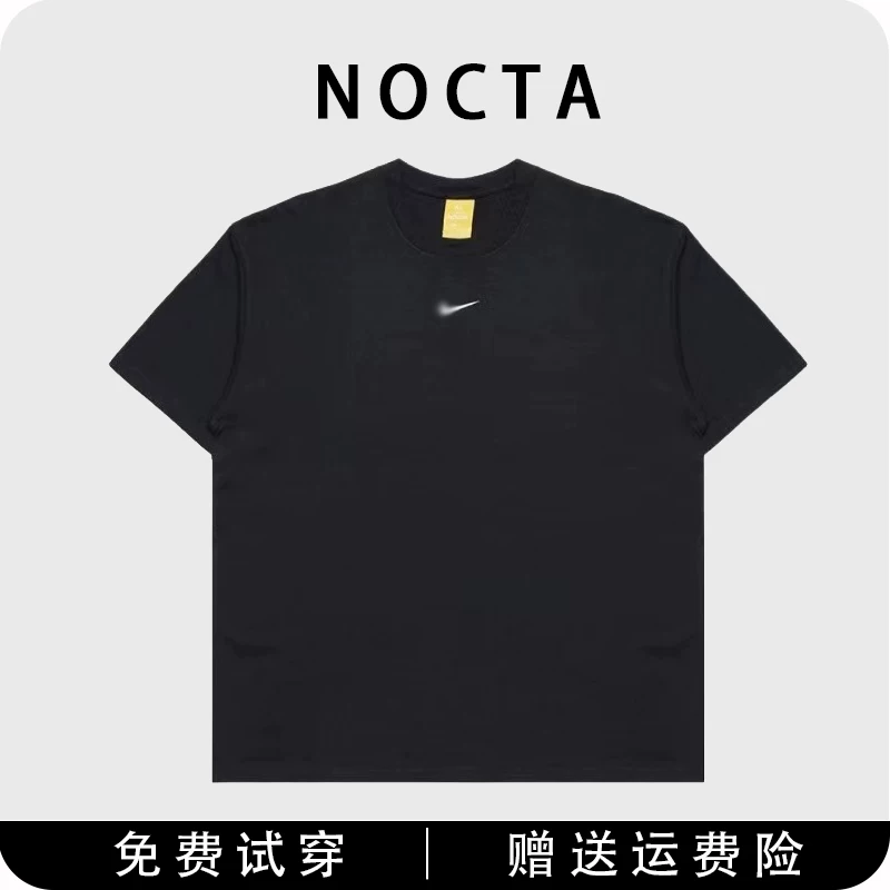 Хит продаж ко-бренд NOCTA DRAKE американский модный бренд, футболка-поло с круглым вырезом, универсальная и комфортная, короткий рукав