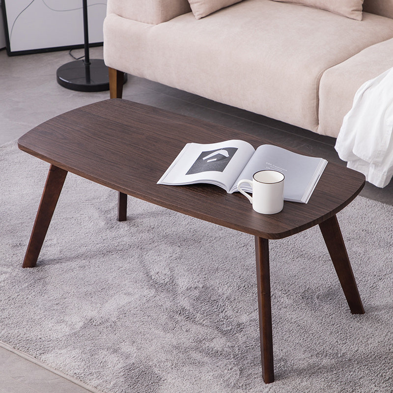 Small tea table minima mini small round table edge a few corners a few tea table side tables solid wood small table bedroom sofa edge a few-Taobao