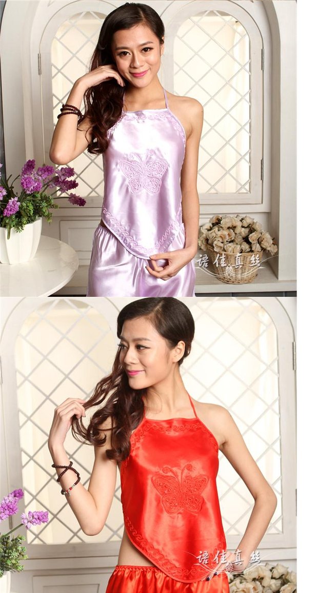 Tạp dề Lady Sexy Người lớn Cổ điển Thêu Dân tộc Sexy Tạp dề Nữ Cám dỗ Trang phục Bảo vệ Bộ đồ ngủ quần áo ngủ
