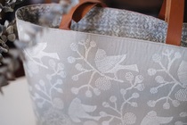 South Independent Studios Ten Tosen Japan Imported Embroidery Fabric Tot Bag Single Shoulder Bag