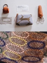 mosumo south independent studio wool color egg bell drum zipped bag with carb palm wrap