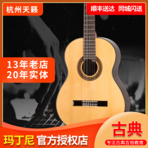 Martini Classical guitar Martinez veneer Beginner grade childrens piano Martini 32 to 39 inch guitar