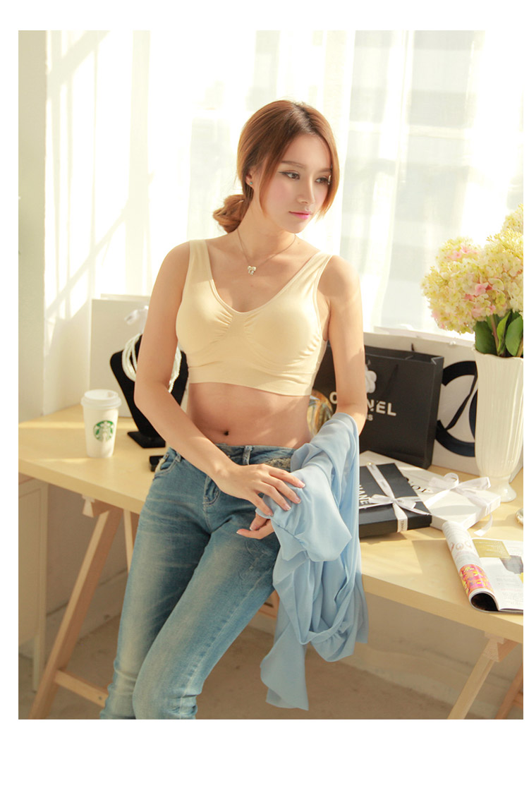 Trung niên và mẹ già mở rộng dây đeo vai áo ngực nữ nhà thoải mái kích thước lớn đồ lót liền mạch nữ sinh buông ống nhẹ áo lót bigsize