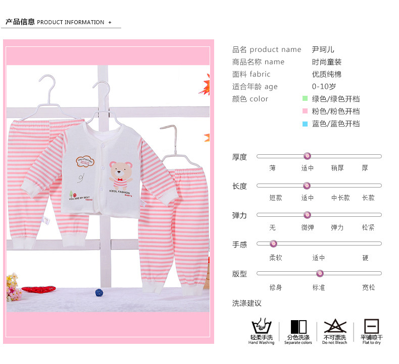 Coffret cadeau pour bébé - vêtements ICEOL Trois pièces - Ref 1957988 Image 9