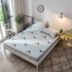 Bông khăn trải giường giường công thức Li một đơn mảnh giường gác 1,5m bụi 1.8m bông vỏ bọc cho một chiếc giường làm bằng séc giường - Trang bị Covers ga chun trải giường	