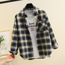 chic port style textured full cotton linen women 2022 spring dress new 100 hitch kitty kitty embroidered on the bottom shirt