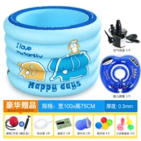 100 диаметром 75 толщиной, 0,3 маленького слона Круглый 5 -слой (электрический насос+шеи)