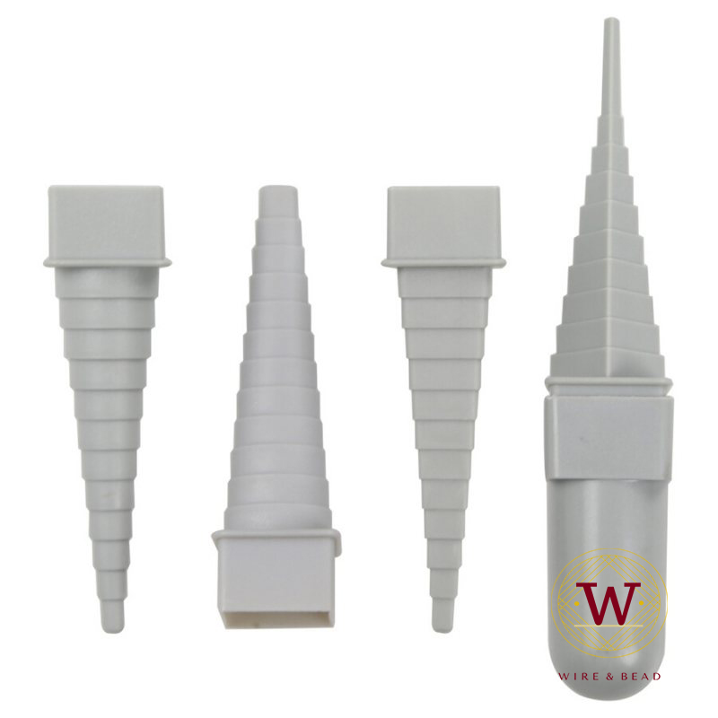 Hand-held four-type plastic winding shaft tower hand-winding rod jewelry beaded DIY modeling tool Mandrel