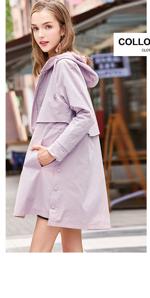 Trench pour femme en Coton en Coton - Ref 3227288 Image 35