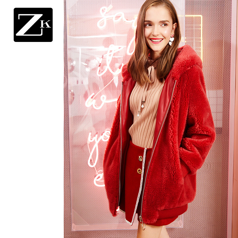 Manteau de fourrure femme - Ref 3175010 Image 1