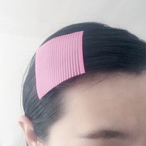 2-pack portable bangs stickers post sticky broken hair finishing stickers Sticky black hair ornaments Forehead broken hair finishing