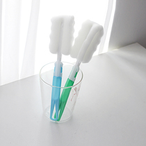 Sponge cup brush Foldable cup brush Bottle brush Long handle cup brush