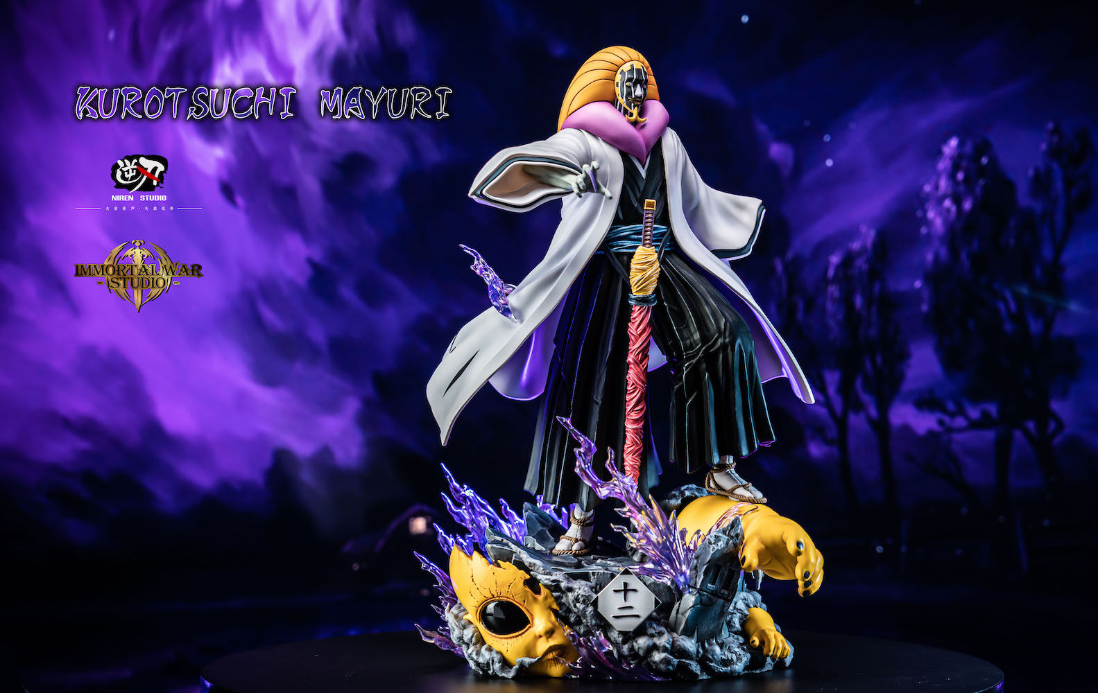 Mayurin NIREN Studio Bleach Kurotsuchi Mayuri Resin Model In Stock I.W